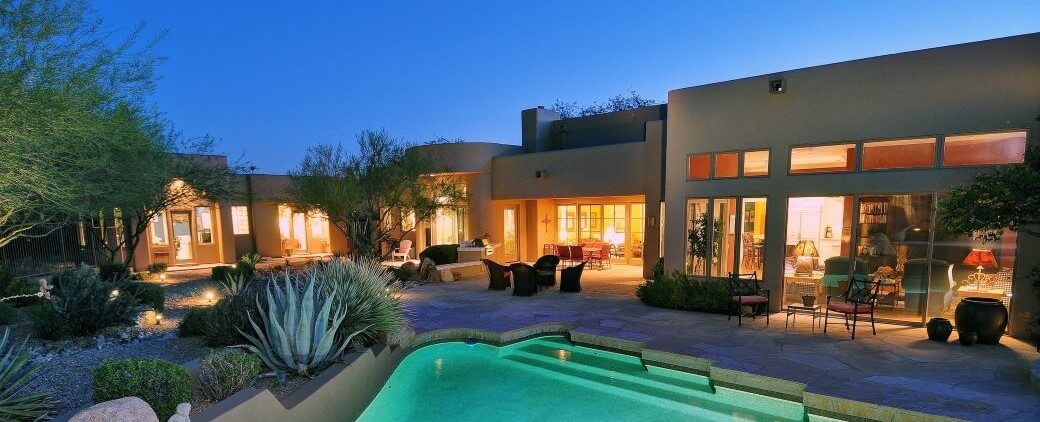 Modern Luxury Home situated in the Fountain Hills Luxury Market