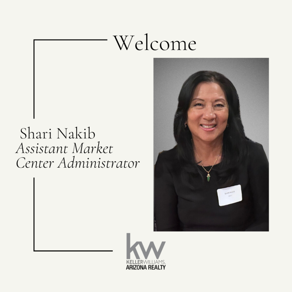 Welcome Shari Nakib
